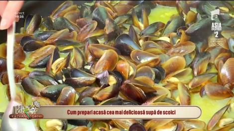 Cum prepari acasă cea mai delicioasă supă de scoici