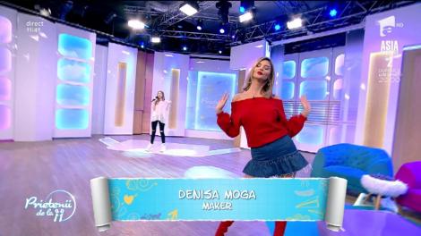 Denisa Moga cântă, la Prietenii de la 11, piesa "Maker"