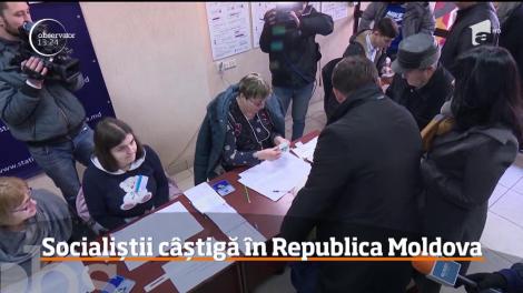 Partidul Socialist  a învins! Alegerile parlamentare din Republica Moldova, câștigate de președintele Igor Dodon!
