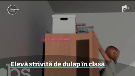 O elevă de 10 ani a fost strivită de un dulap într-o sală de clasă, dintr-un centru afterschool din Dâmboviţa