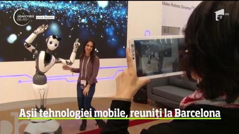 Cei mai mari producători de dispozitive electronice, dar şi constructori auto şi-au dat întâlnire la Barcelona
