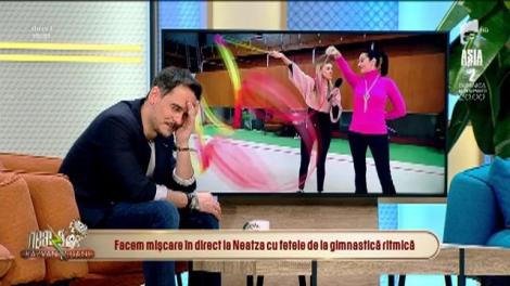 Sportivele de la gimnastică ritmică, pregătire intensă pentru Cupa Mondială: "Este cel mai frumos sport pentru fete"