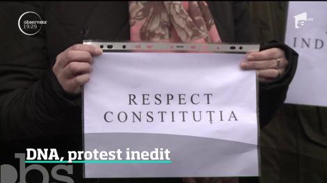 Procurorii anticorupţie se alătură protestului magistraţilor într-un mod inedit