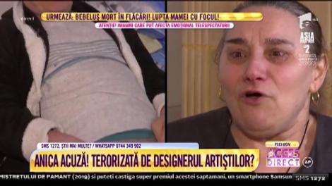 Acuzaţii grave în lumea bună! La 56 de ani, tanti Anica susține că ar trăi în teroarea designerului artiştilor!
