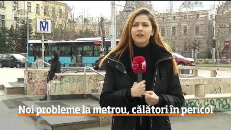 O nouă avarie a dat peste cap circulaţia metroului bucureştean