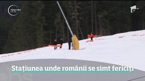 Românii au descoperit o staţiune de schi din Carpaţi cu pârtii ca-n Alpi şi peisaje de vis