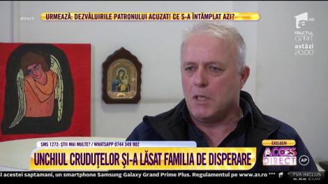 Unchiul Danielei și al Anei Crudu, la un pas de sinucidere! Cine i-ar fi distrus viața: ”Am simțit că nu sunt eu!”