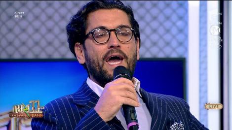 Cezar Ouatu cântă live, la Neatza, piesa "Parla Piu Piano"