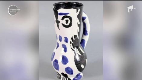 O vază realizată de celebrul Pablo Picasso a fost uitată într-un tren din Germania