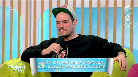 Codin Maticiuc și BRomania, dezvăluiri din culisele filmului Miami Bici: ”În România am terminat de filmat, urmează să plecăm la Miami”