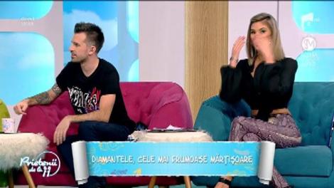 Diamantele, cele mai frumoase mărțișoare. Denisa Nechifor: ”Nu costă extraordinar de mult. După bugetul fiecăruia...”