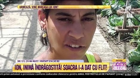 Ion îşi strigă, în disperare, iubirea!  Îndrăgostit până peste cap, bărbatul trăiește cu  speranţa că va reuşi să-şi unească destinul cu femeia care i-a luat minţile