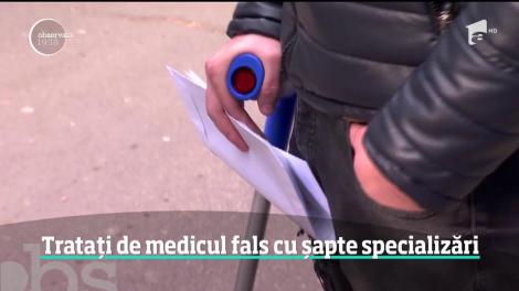 Încep să apară tot mai multe victime ale falsului medic din sectorul 3, care se lăuda că are şapte specializări, în funcţie de nevoile pacienţilor