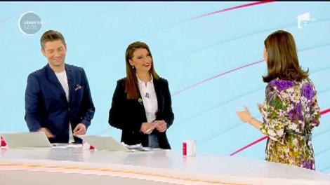 Despre frumusețe cu Andreea Berecleanu! Ce bea prezentatoarea TV în fiecare dimineață ca să se mențină în formă