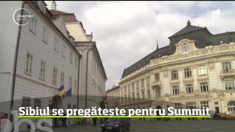 La Sibiu au început, deja, pregătirile pentru Summit-ul Uniunii Europene din luna mai