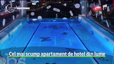 Au fost făcute publice primele imagini cu cel mai scump apartament de hotel din lume. Cât costă o noapte de cazare