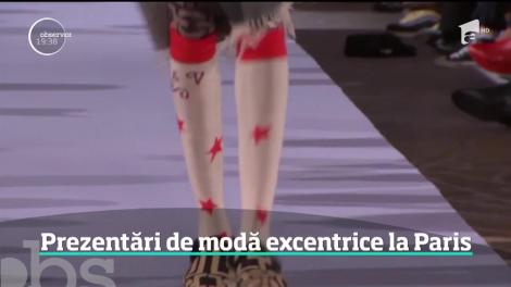 Vivienne Westwood a adus pe podiumul Săptămânii Modei de la Paris o colecţie plină de contradicţii