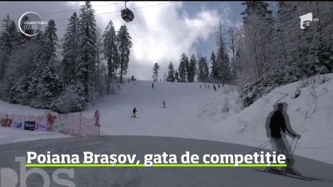 Poiana Braşov e gata de competiţie. Una de standarde internaţionale în sporturile de iarnă