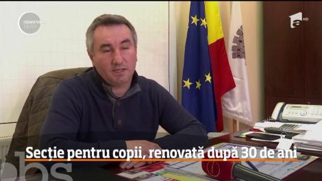 Secţia de Pediatrie a Spitalului din Făgăraş arată sub orice critică, însă nu poate fi relocată din cauza birocraţiei