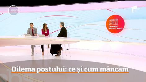 INVITAT: Postul, între convingere și dietă