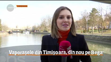 Vaporașele din Timișoara, din nou pe canalul Bega