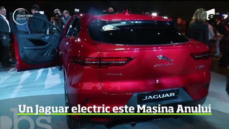 Un Jaguar cu motor electric a fost ales "maşina anului", în cadrul salonului auto de la Geneva