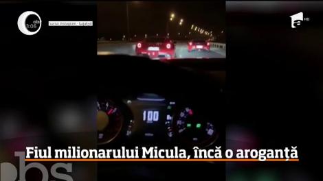 Victoraş Micula, fiul miliardarului Viorel Micula, a intrat din nou în atenţia presei şi poliţiştilor