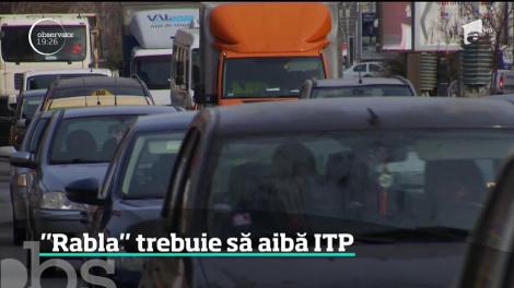 Tichetele Rabla se dau în 2019 doar pentru maşini cu ITP valabil