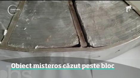 Panică în Brăila. Oamenii spun că au văzut cum un obiect misterios, şi care seamănă cu o bucată de motor, a căzut din cer