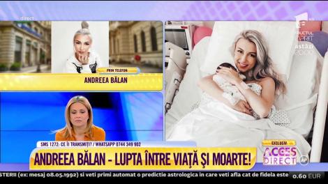 George, soțul Andreei Bălan, a fost martor la întreaga scenă de resuscitare a artistei: "Mi-a spus că a vorbit cu mine!"