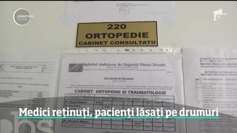 Cel mai mare spital din Neamț ar putea rămâne fără secţie de ortopedie după ce aproape toţi medicii au fost reţinuţi pentru luare de mită