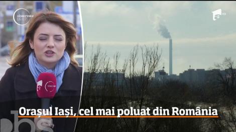 Orașul Iași, cel mai poluat din România