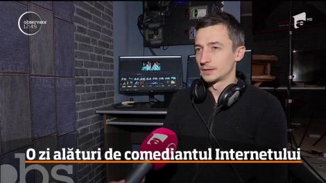 O zi alături de comediantul Internetului. Mircea Bravo, vlogger de profesie