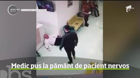Scene incredibile vin de la Galaţi, unde un medic a fost agresat de un pacient, chiar pe holurile clinici