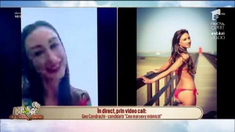Geo Condrachi, concurentă “Cea mai sexy mamică!”: "Sunt o mamă sexy"