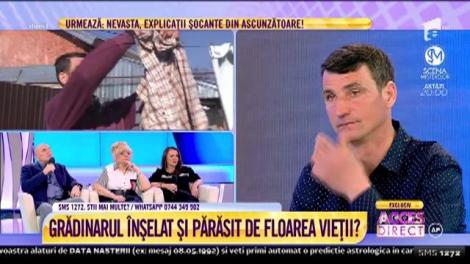 Soția grădinarului Tudorel ar fi plecat de acasă cu actele proprietății și nu s-a mai întors: "Nu am bătut-o niciodată, ne-am luat din dragoste, nu știu ce s-a întâmplat acum"