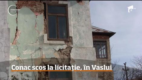 Conacul unei familii de boieri, din comuna Boţeşti, județul Vaslui, a fost scos la licitație