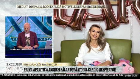 Andreea Bălan, despre starea fetiței: ”A primit nota zece. A mai luat un kilogram, mănâncă foarte bine. Acum am început să alăptez”