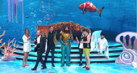 Masca Aquaman. Dorian Popa: ”Când l-am văzut prima oară am crezut că este femeie...”