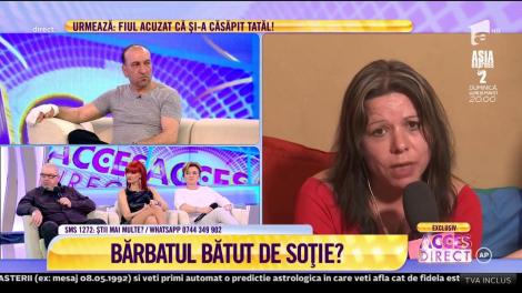 Răsturnare de situație în cazul bărbatului care susține că a fost bătut de fiu și de soție: ”E fix invers!”