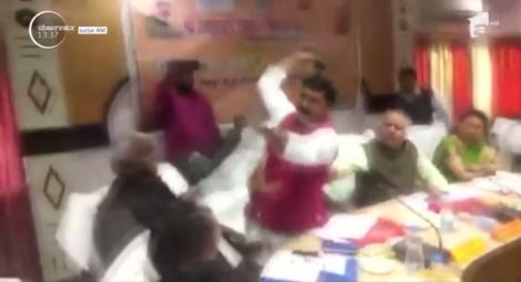 Au fost momente tensionate pe scena politică din India