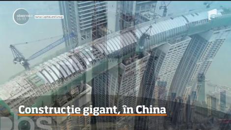 Construcție gigant, în China