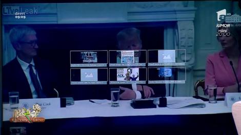 Smiley News. Donald Trump a greșit numele e familie al CEO-ului Apple