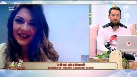 Răzvan Simion și Dani Oțil continuă căutările pentru "Cea mai sexy mămică". Andreia Oprică este candidata de astăzi!