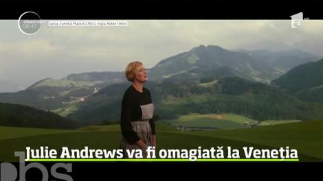 Actriţă Julie Andrews va primi Leul de Aur pentru întreaga carieră