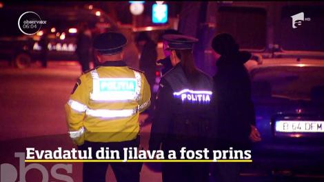 Deținutul care a evadat de la Jilava, prins de polițiști! Iată unde se ascunsese!