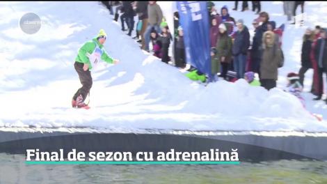 Final de sezon cu adrenalină pe pârtia de schi de la Păltiniș