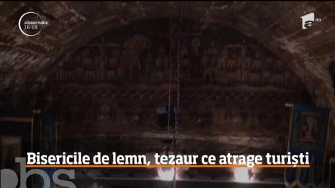 Bisericile de lemn, tezaur ce atrage turiștii