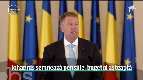 Klaus Iohannis a decis să promulge legea bugetului asigurărilor sociale de stat pe anul 2019