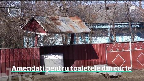 Un milion şi jumătate de români riscă să fie amendaţi cu până la 4.000 de lei pentru că nu îşi mută toaleta din curte în casă